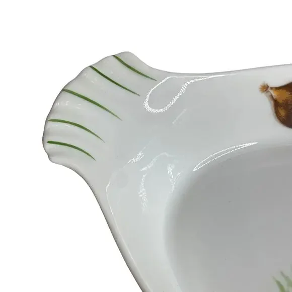 Vintage Louis Lourioux Fire Proof France Casserole Baking Oven Serving Dish Pan - Picture 5 of 7